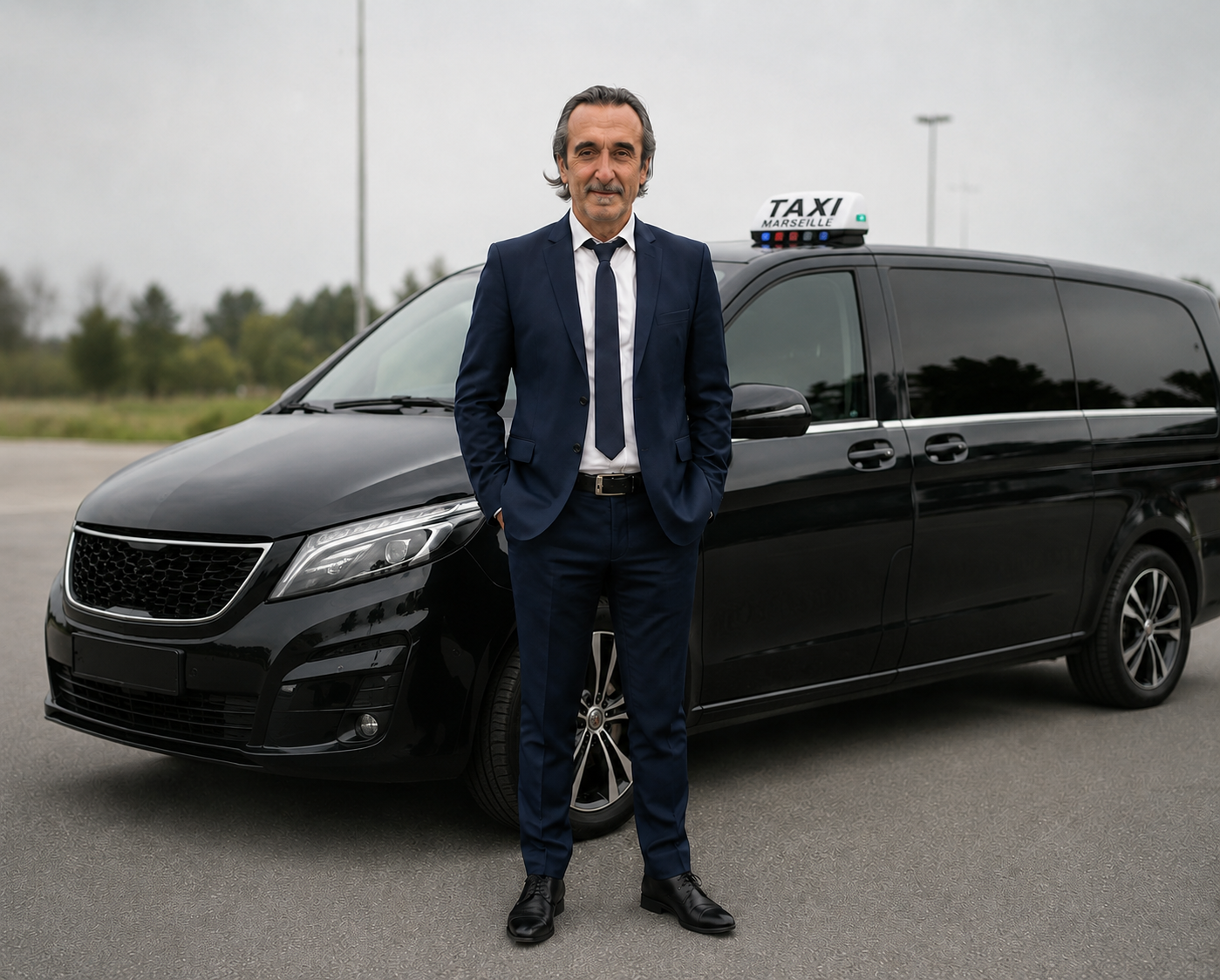 Gin, chauffeur de taxi Turquoisedriver en région PACA
